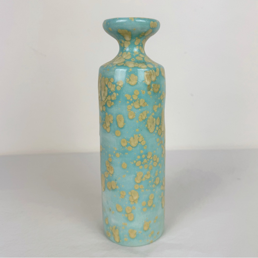 Barbara Mann Vintage Speckled Ceramic Vase